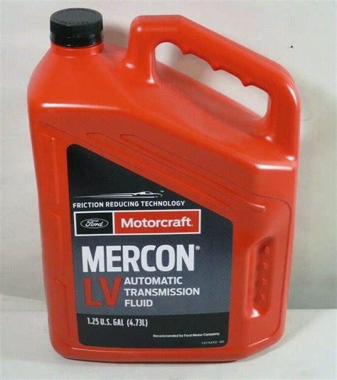 mercon lv transmission fluid 5 quart|mercon lv atf transmission fluid.